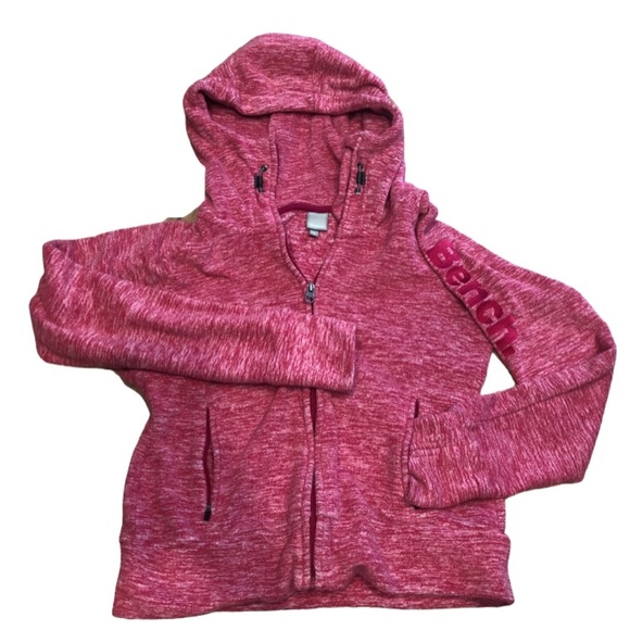 Bench Women’s Hooded fleece jacket medium - Picture 2 of 12